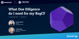 What Due Diligence do I need for my RegCF