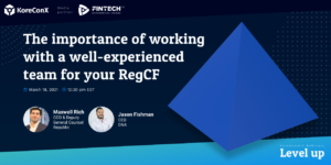 The importance of working with a well-experienced team for RegCF